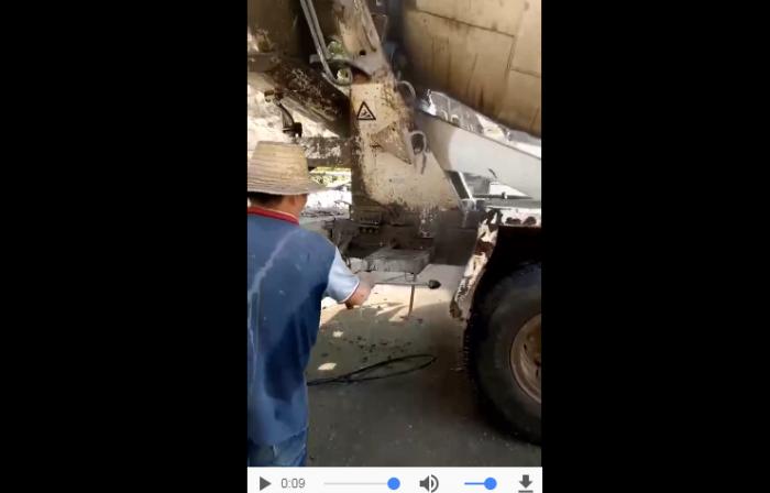 高压水枪清洗罐车